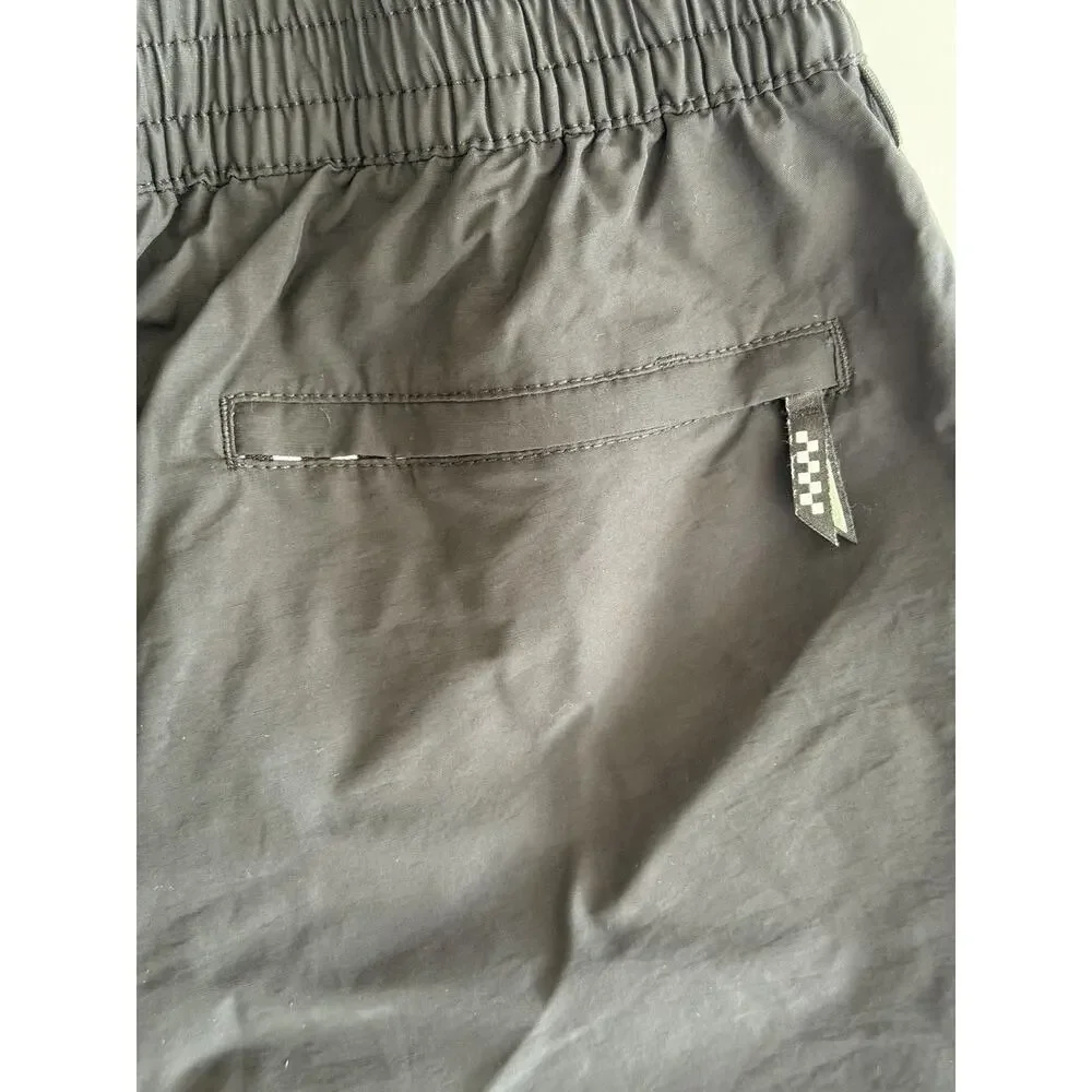 Vans Mens Sz S Black Relaxed Fit Board Shorts Swim Trunks